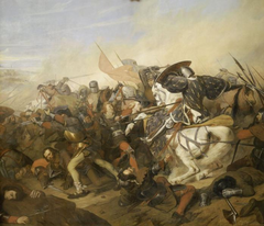 The Battle of Cassel on 23rd August 1328 by Hendrik Scheffer