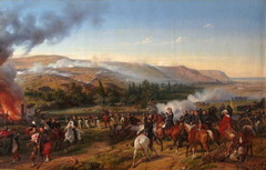 The battle of the Alma in 1854 by Horace Vernet