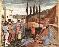 The Beheading of Saints Cosmas and Damian by Fra Angelico