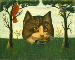 The Cat by Unknown Artist