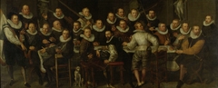 The Company of Captain Gillis Jansz Valckenier and Lieutenant Pieter Jacobsz Bas, Amsterdam, 1599 by Pieter Isaacsz.