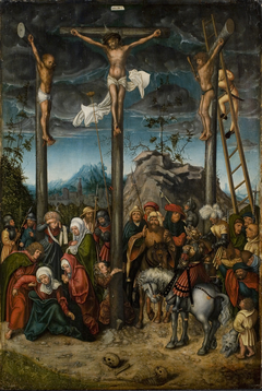 The Crucifixion by Lucas Cranach the Elder