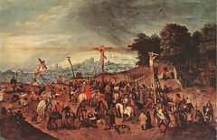 The Crucifixion by Pieter Breughel the Younger