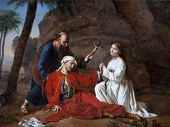 The Death of Malek-Adhel by Césarine Davin-Mirvault