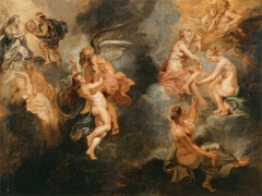 The Destiny of Marie de' Medici by Peter Paul Rubens