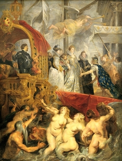 The Disembarkation at Marseilles by Peter Paul Rubens