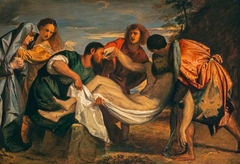 The Entombment of Christ (after Titian) by Thomas Duncan