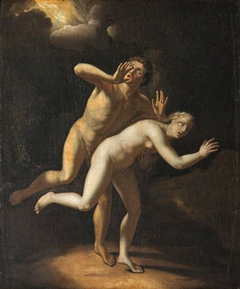 The Expulsion of Adam and Eve (after Adriaen van der Werff) by Anonymous