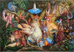 The Fairies' Favourite by John Anster Fitzgerald