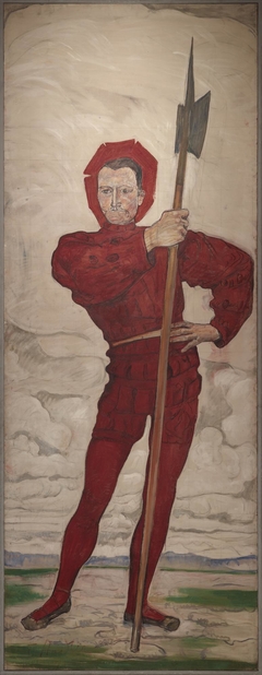 The Halberdier by Ferdinand Hodler