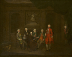 The 'Henry the Fifth' Club or 'the Gang' by Attributed to Charles Philips