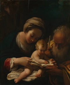 The Holy Family by Bartolomeo Schedoni