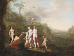 The Judgment of Paris by Abraham van Cuylenborch