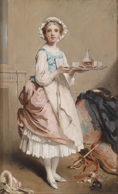 The Maid by Charles Joshua Chaplin