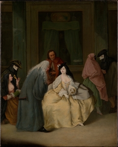 The Meeting by Pietro Longhi