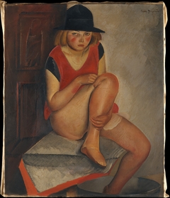 The Model by Boris Grigoriev