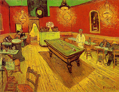 The Night Café by Vincent van Gogh