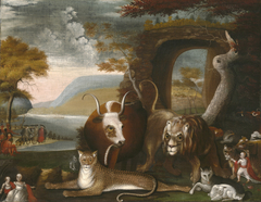 The Peaceable Kingdom and Penn’s Treaty by Edward Hicks