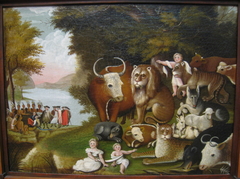 The Peaceable Kingdom (WAM) by Edward Hicks