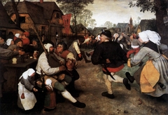 The Peasant Dance by Pieter Brueghel the Elder