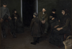 The Poor: The Waiting Room of Death by Harald Slott-Møller