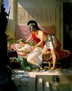 The Rape Of The Sabines: The Captivity (Lucretia And Tarquin). by Charles Christian Nahl