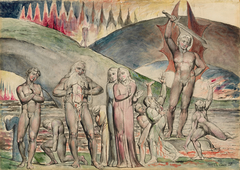 The schismatics and sowers of discord- Mahomet by William Blake