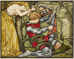 The Story of St George - St George Slaying the Dragon by Rosa Corder