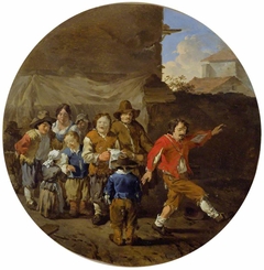 The Strolling Ballad Players by Karel Dujardin