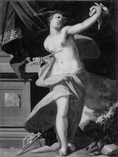 The Suicide of Lucretia by Abraham Bloemaert