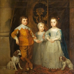 The Three Eldest Children of Charles I by Anonymous