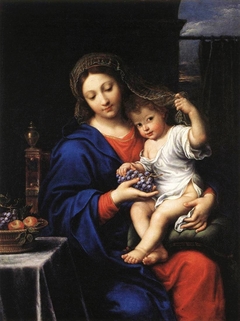 The Virgin of the Grapes by Pierre Mignard