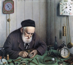 The Watchmaker by Yehuda Pen