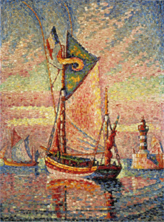 Thonier à Concarneau by Paul Signac