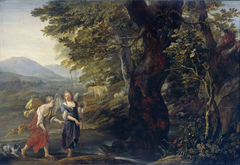 Tobias and the angel by Eglon van der Neer