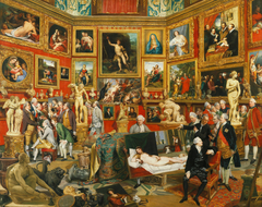 Tribuna of the Uffizi by Johann Zoffany