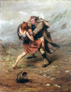 Tussle For The Keg by John Pettie