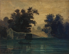 Twilight Landscape by Louis Eilshemius