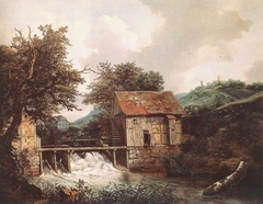 Two Watermills and an Open Sluice near Singraven by Jacob van Ruisdael