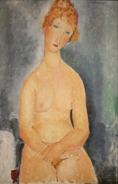 Seated Nude by Amedeo Modigliani