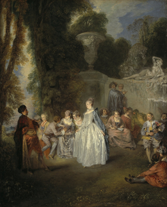 Fêtes Vénitiennes by Antoine Watteau