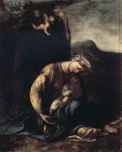 La Madonna col Bambino, detta "Zingarella" by Antonio da Correggio