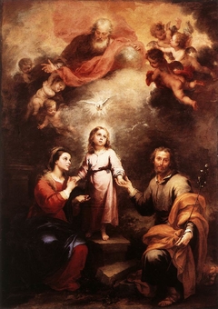 The Heavenly and Earthly Trinities by Bartolomé Esteban Murillo