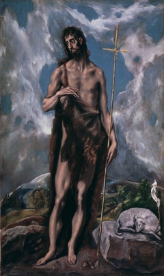 St. John the Baptist by El Greco