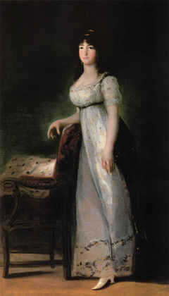 La Marquesa de Lazán by Francisco de Goya