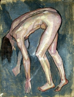 Bowing Nude by Jan Rembowski