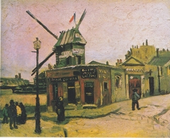 Le Moulin de la Galette by Vincent van Gogh