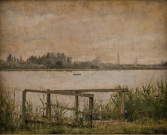 View of Copenhagen Seen from Dosseringen by Christen Købke