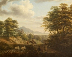 View of Milford Haven, Pembrokeshire by Nicholas Pocock