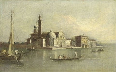 View of the Isola di San Michele in Venice by Unknown Artist